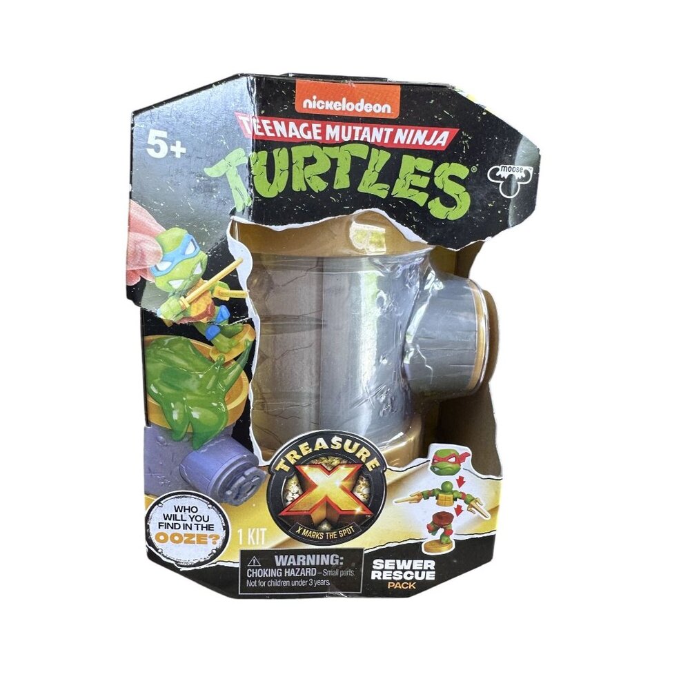 Treasure X Teenage Mutant Ninja Turtles Sewer Rescue Mystery Pack For Chasers